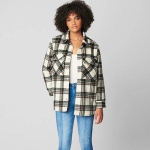 Blank NYC Outsider Plaid Jacket Size Small
